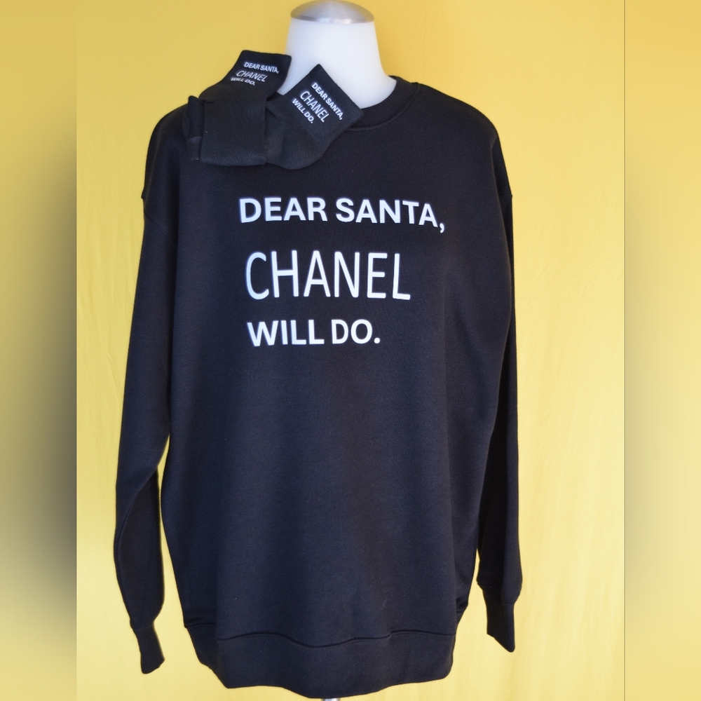 Custom Sweatshirt With Matching Socks - image 2